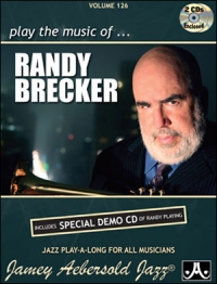 Aebersold 126 Randy Brecker Book/cds Sheet Music Songbook