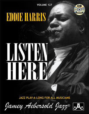 Aebersold 127 Eddie Harris Listen Here Book/cd Sheet Music Songbook