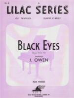 Lilac 004 Black Eyes Sheet Music Songbook
