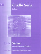 Lilac 009 Brahms Cradle Song (wiegenlied) Lullaby Sheet Music Songbook