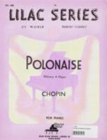 Lilac 032 Chopin Polonaise A Op40 Military Sheet Music Songbook