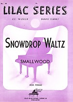 Lilac 041 Smallwood Snowdrop Waltz Sheet Music Songbook