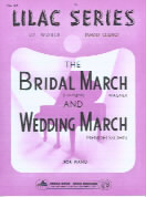 Lilac 051 Wagner Bridal March/mendelssohn Wedding Sheet Music Songbook