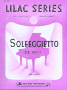 Lilac 058 Bach Cpe Solfeggietto Sheet Music Songbook