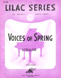 Lilac 069 Strauss Voices Of Spring Sheet Music Songbook