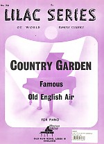 Lilac 073 Country Gardens (old English Air) Sheet Music Songbook