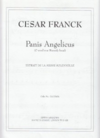 Panis Angelicus Franck Key A Sheet Music Songbook