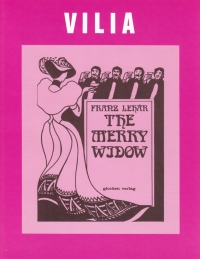 Vilia (merry Widow) Lehar Key G Sheet Music Songbook