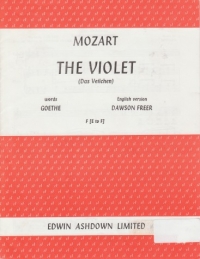 Violet Mozart Key F Sheet Music Songbook