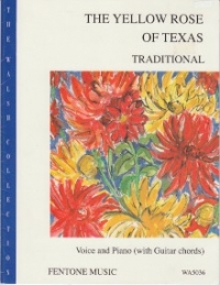 Yellow Rose Of Texas Pvg Sheet Music Songbook