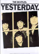 Yesterday Beatles Song Sheet Sheet Music Songbook