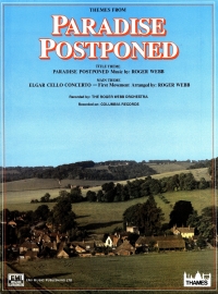 Paradise Postponed/elgar Cello Concerto Arr Webb Sheet Music Songbook