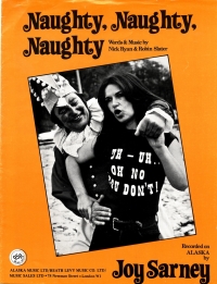 Naughty Naughty Naughty (joy Sarney) Sheet Music Songbook