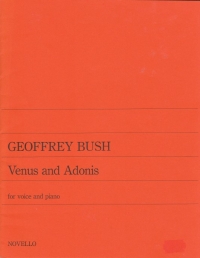Venus And Adonis Bush Sheet Music Songbook