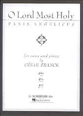 Panis Angelicus (o Lord Most Holy) Low F Lt/eng Sheet Music Songbook