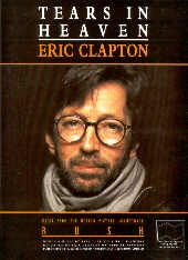 Tears In Heaven Eric Clapton Sheet Music Songbook