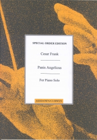Panis Angelicus Franck Piano Solo Sheet Music Songbook