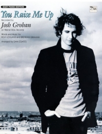 You Raise Me Up Josh Groban Easy Piano/vocal Sheet Music Songbook