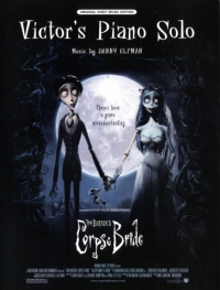 Victors Piano Solo (from Corpse Bride) Elfman Sheet Music Songbook
