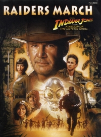Raiders March Indiana Jones Kingdom Crystal Skull Sheet Music Songbook